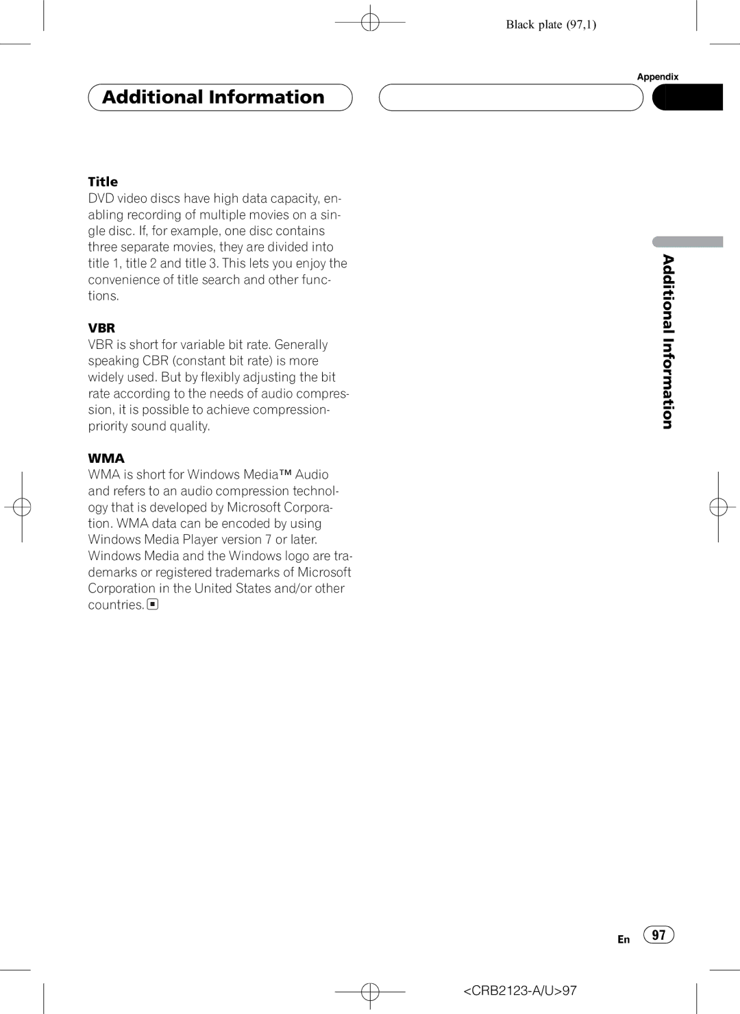 Pioneer DVH-P5850MP operation manual 