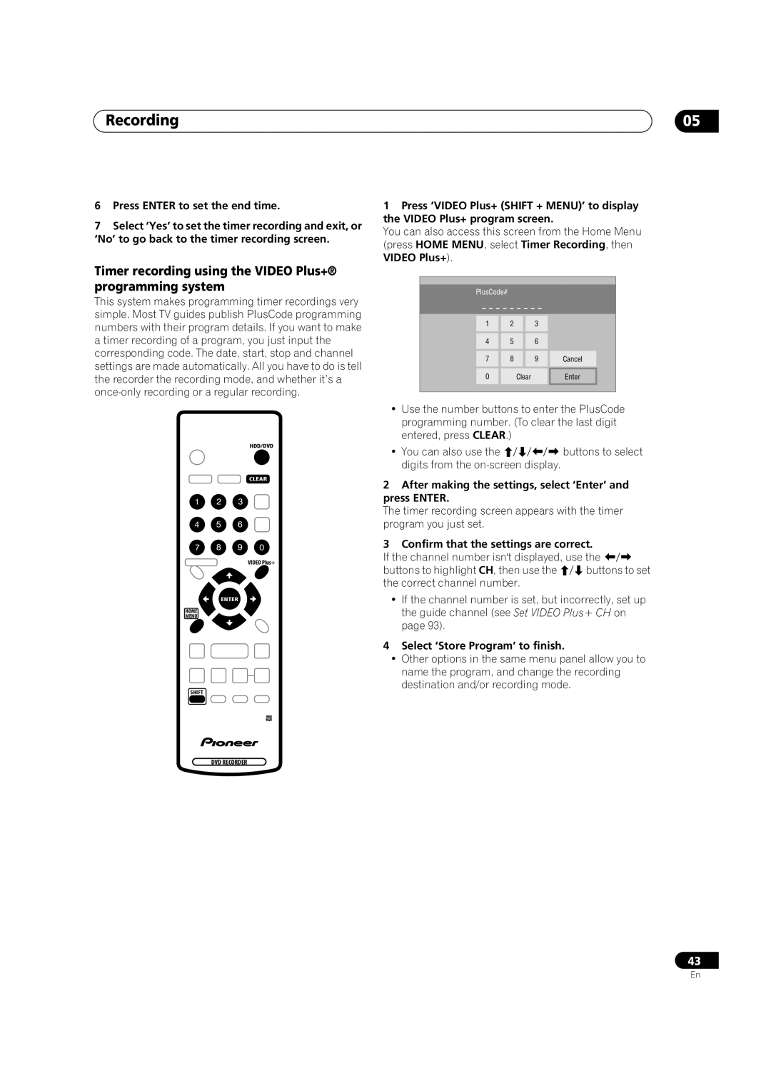 Pioneer DVR-433H-K, DVR-433H-S manual Confirm that the settings are correct, If the channel number isnt displayed, use 