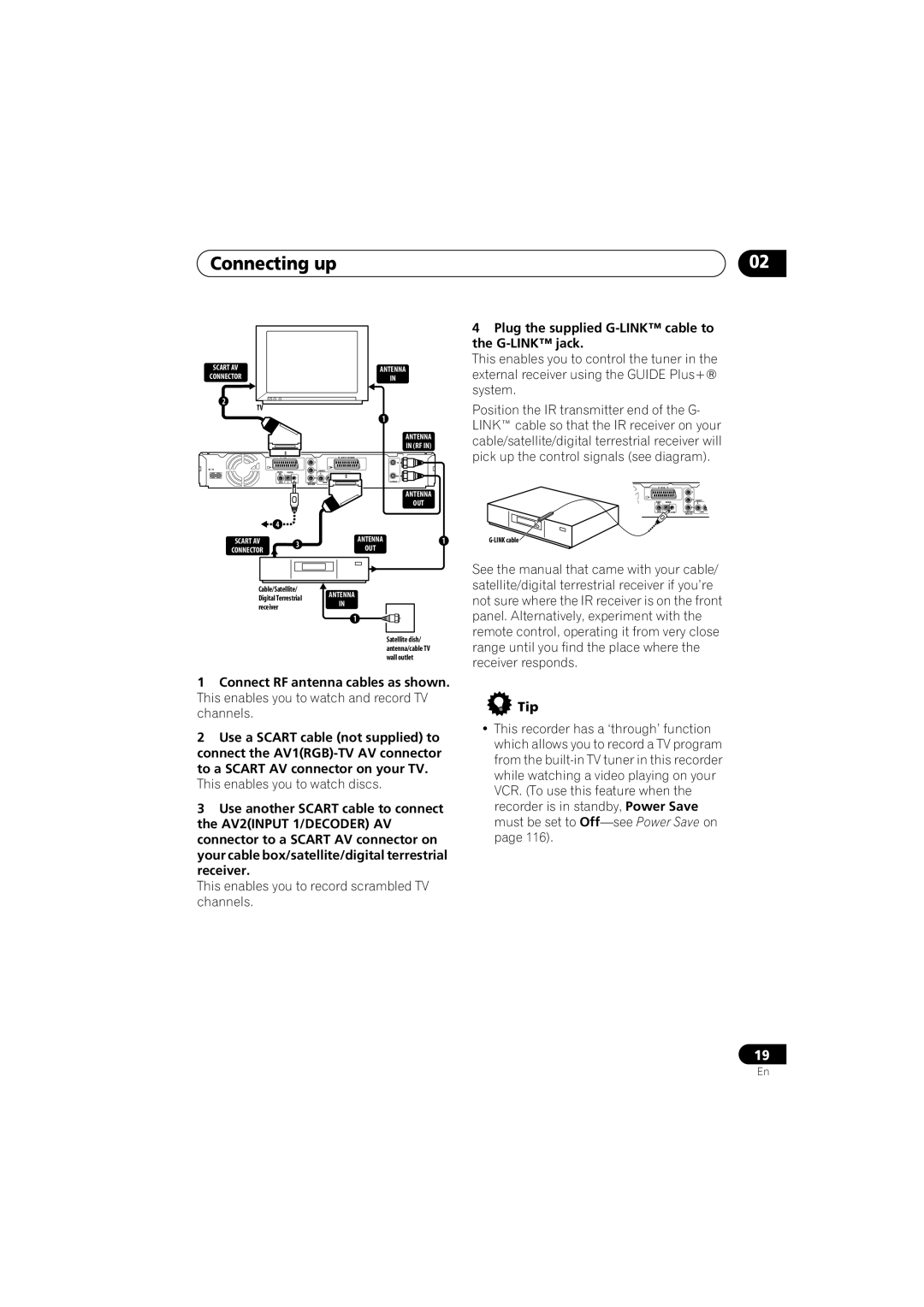 Pioneer DVR-440H-S manual This enables you to watch discs, This enables you to record scrambled TV channels 