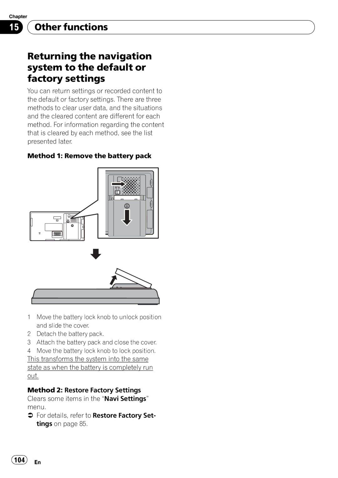 Pioneer F500BT operation manual 104 En 