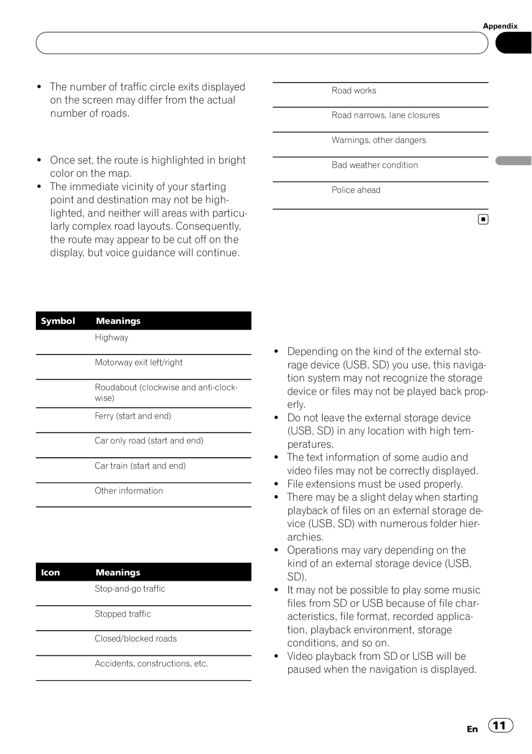 Pioneer F500BT operation manual Detailed information for playable media, Compatibility 