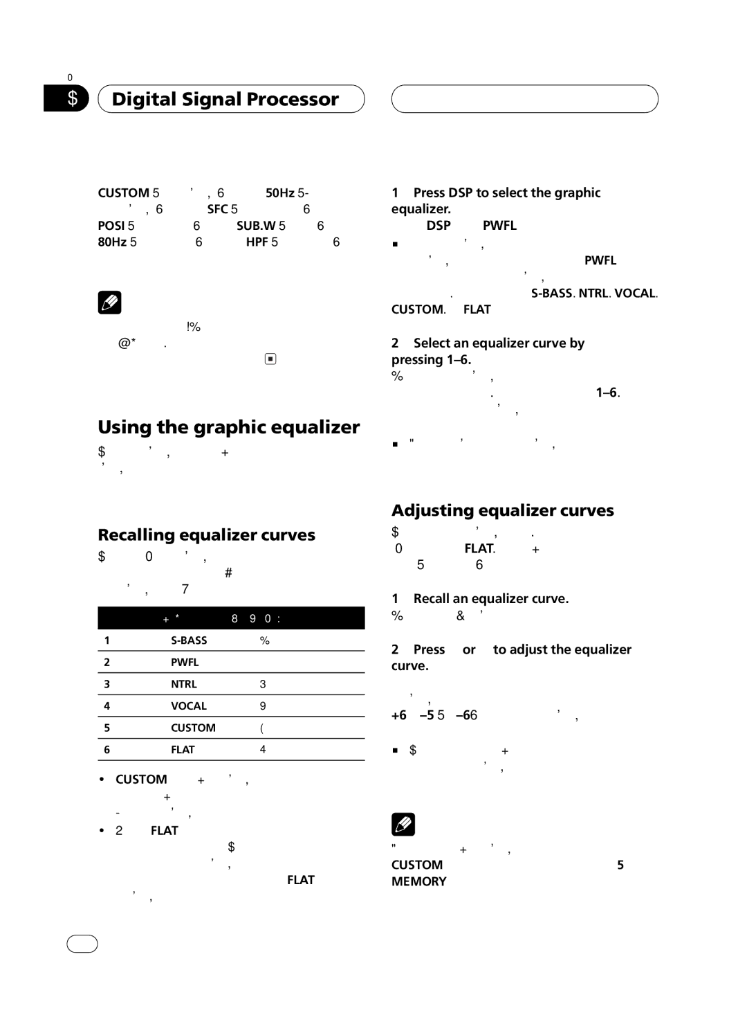 Pioneer FH-P4100 operation manual 