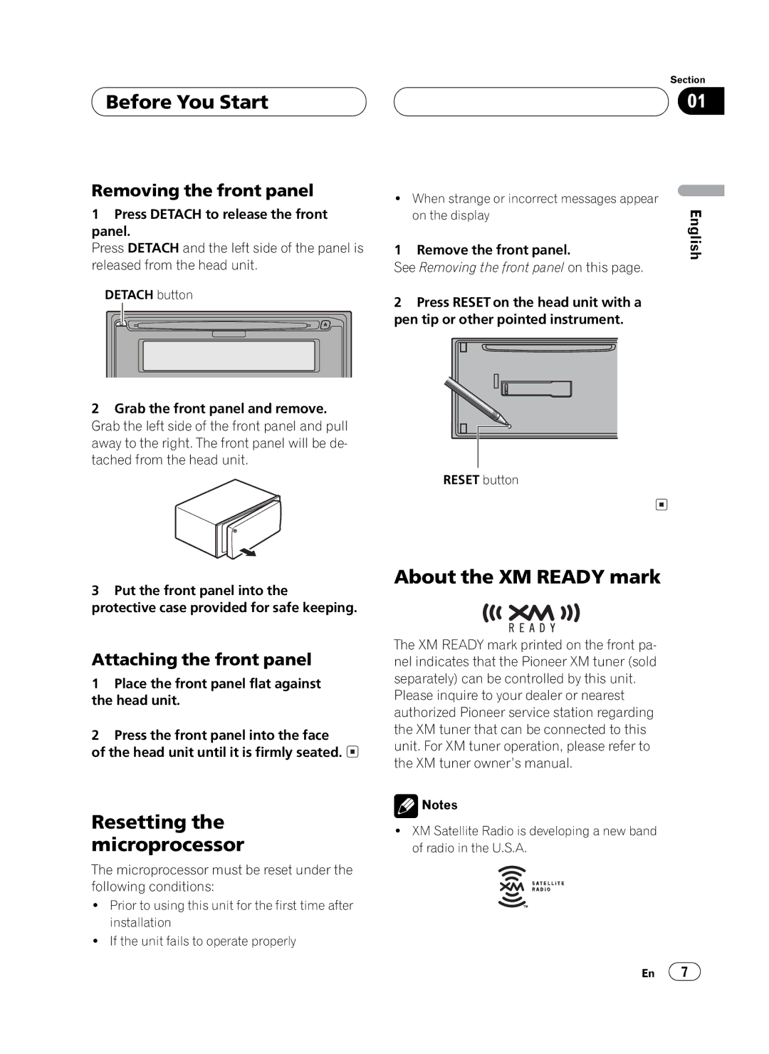 Pioneer FH-P4100 operation manual 