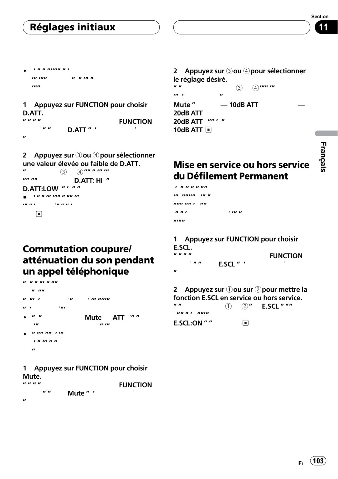 Pioneer FH-P4200MP operation manual 