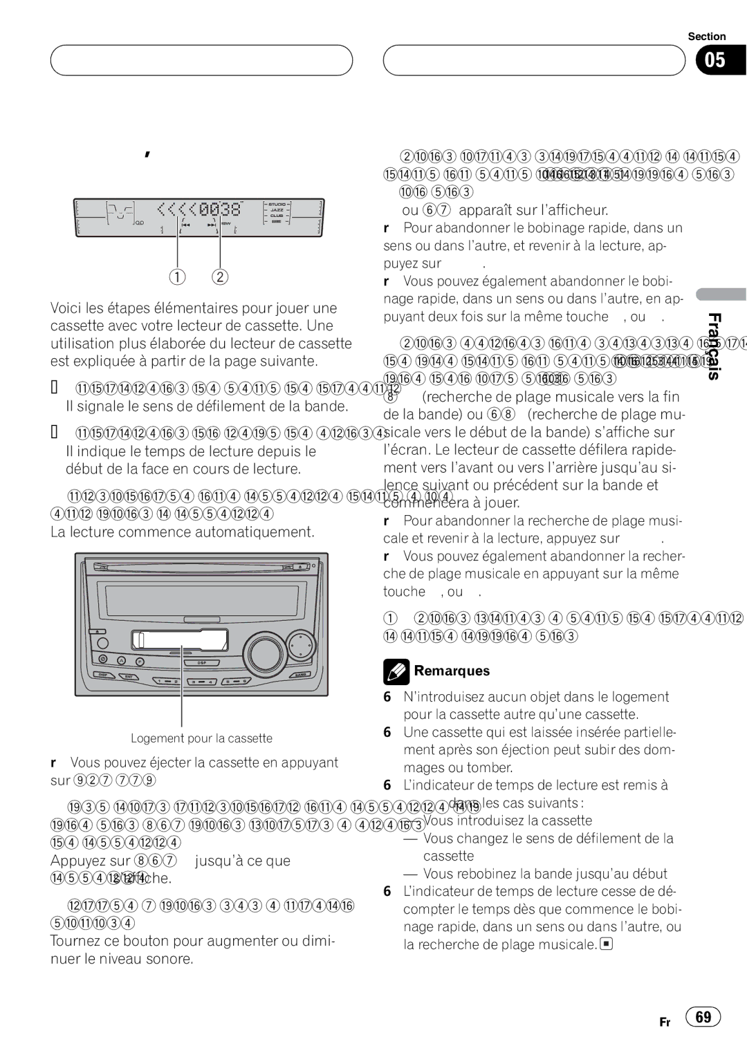 Pioneer FH-P4200MP operation manual 