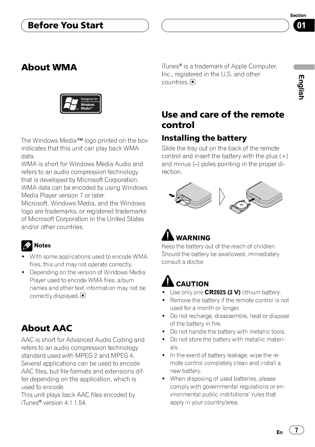 Pioneer FH-P4200MP operation manual 