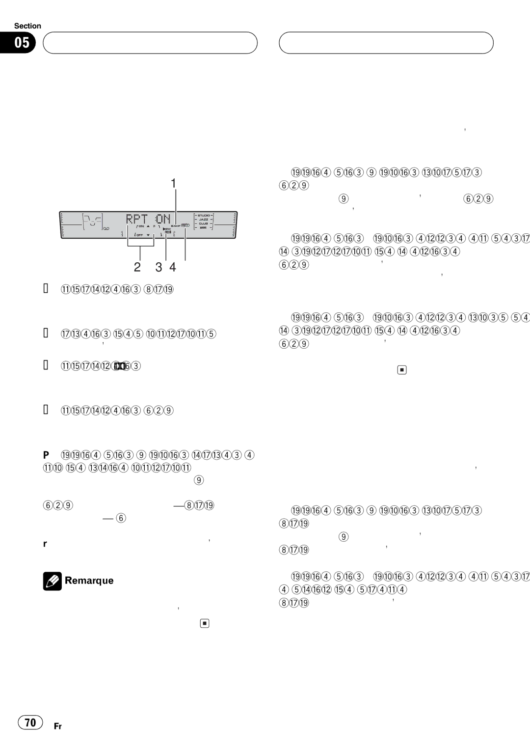 Pioneer FH-P4200MP operation manual 