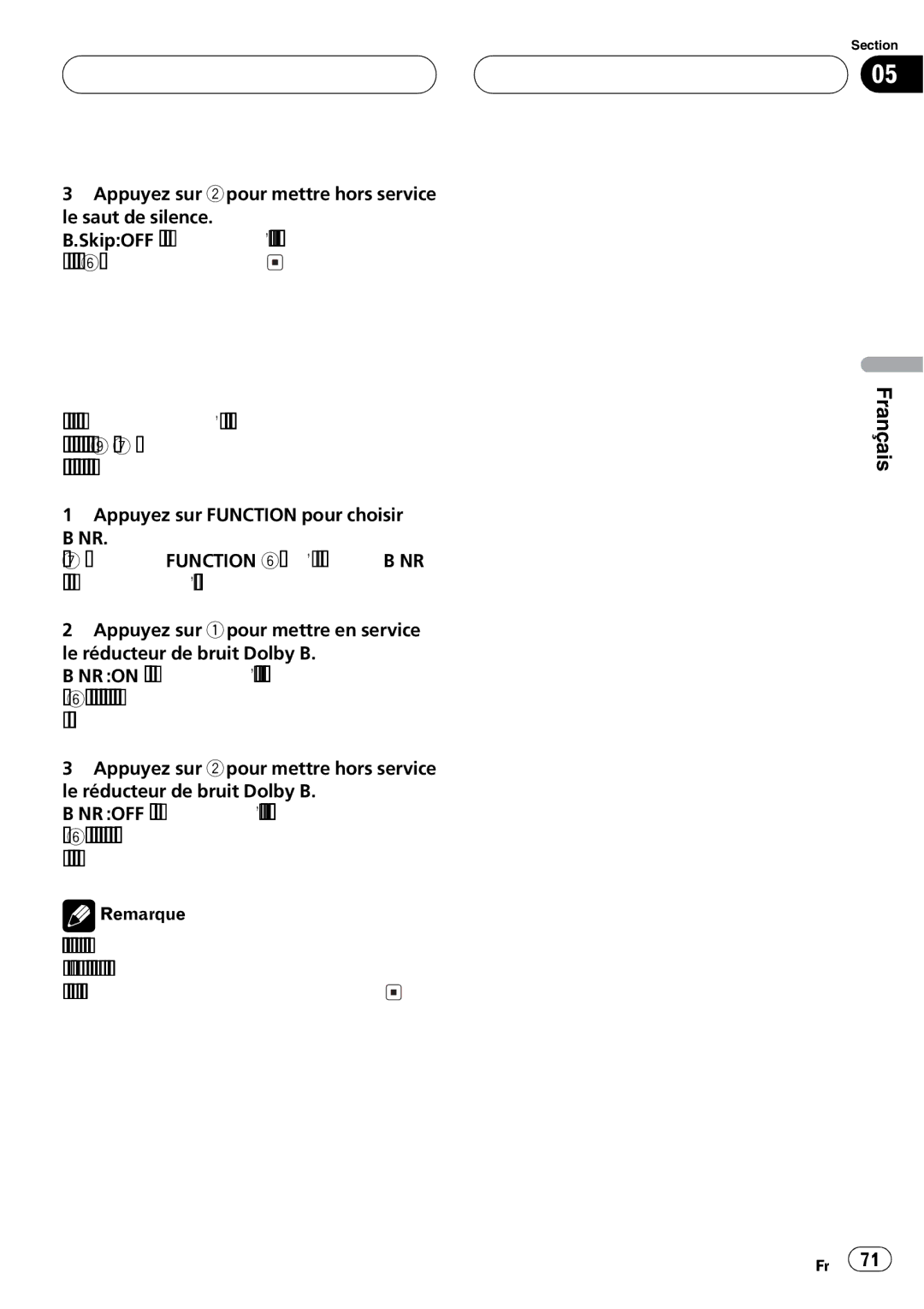 Pioneer FH-P4200MP operation manual 