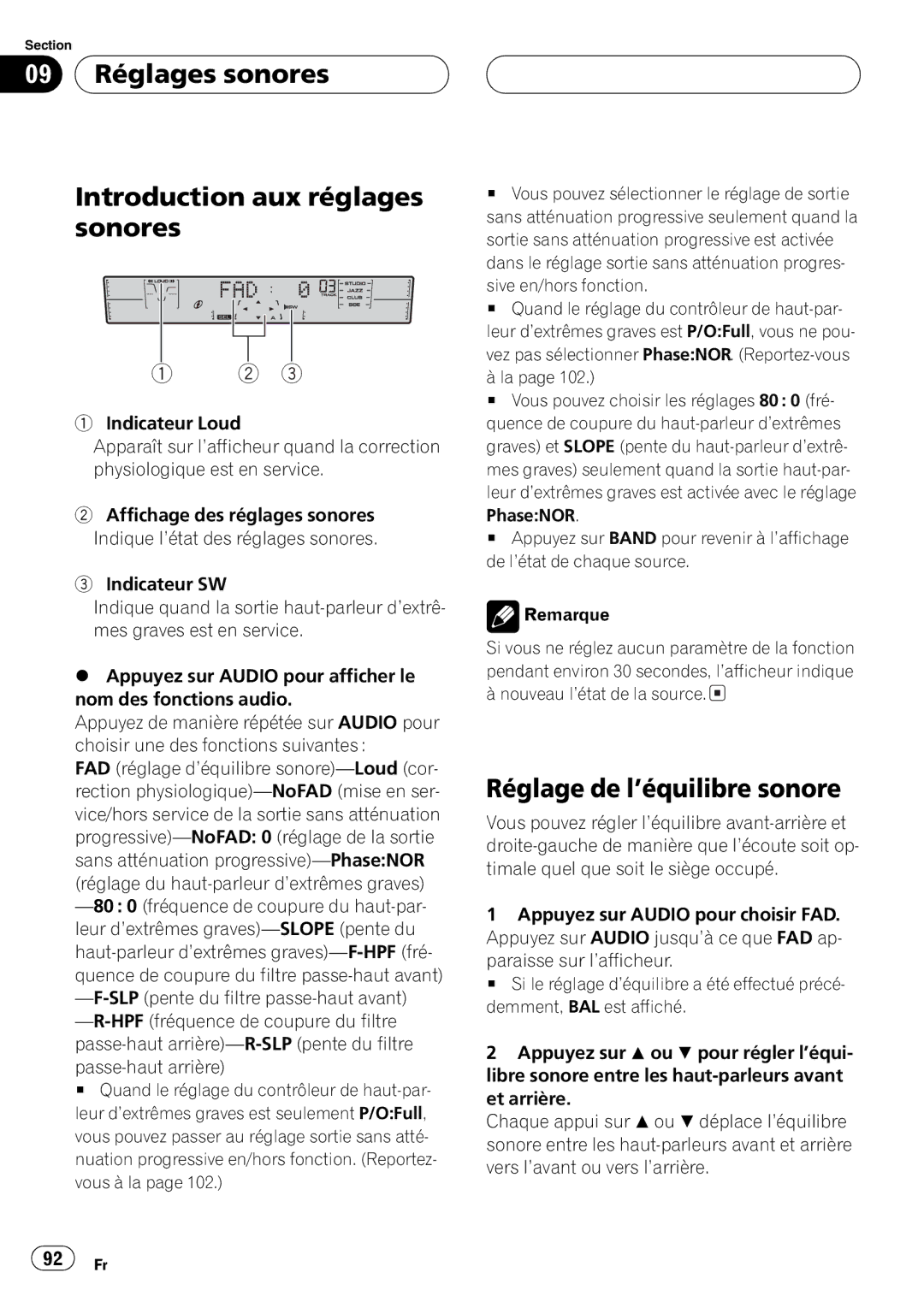 Pioneer FH-P4200MP operation manual 