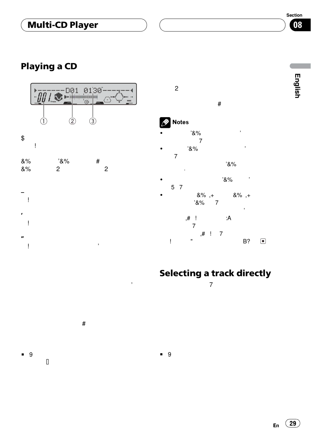 Pioneer FH-P5000MP operation manual 