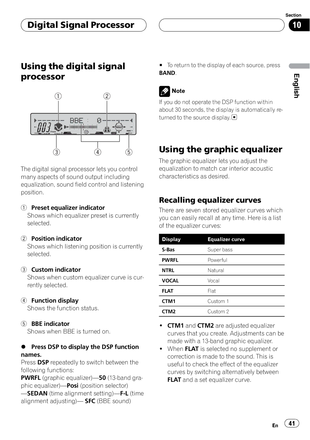 Pioneer FH-P5000MP operation manual 