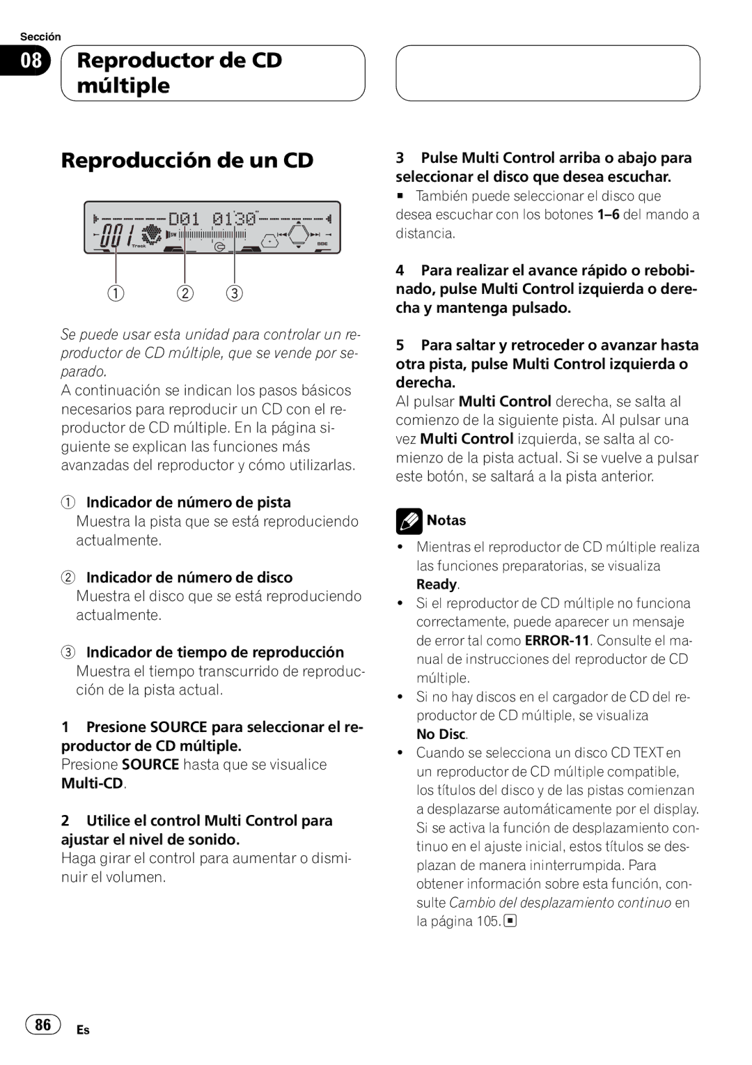 Pioneer FH-P5000MP operation manual + + 