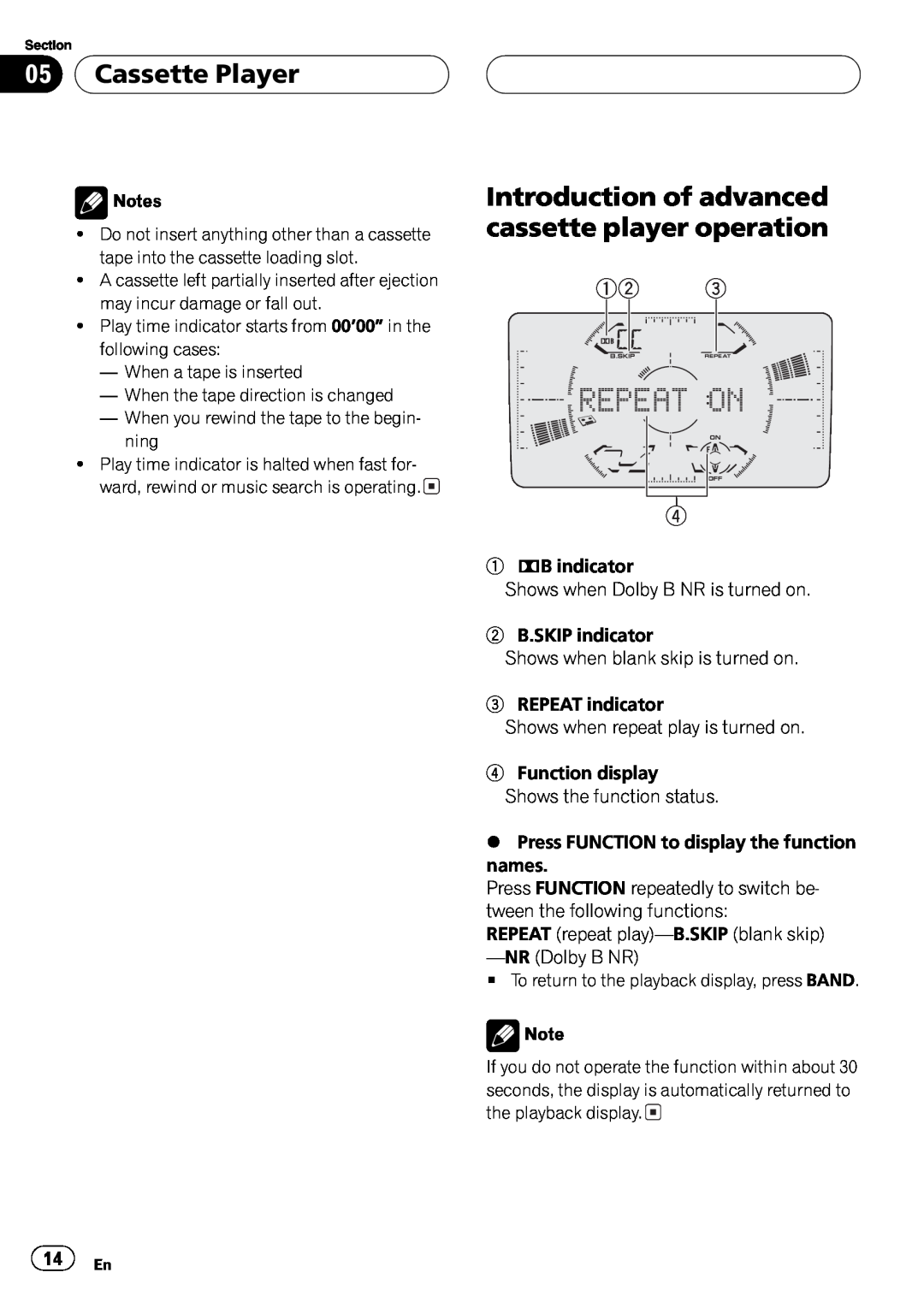 Pioneer FH-P6200 operation manual 