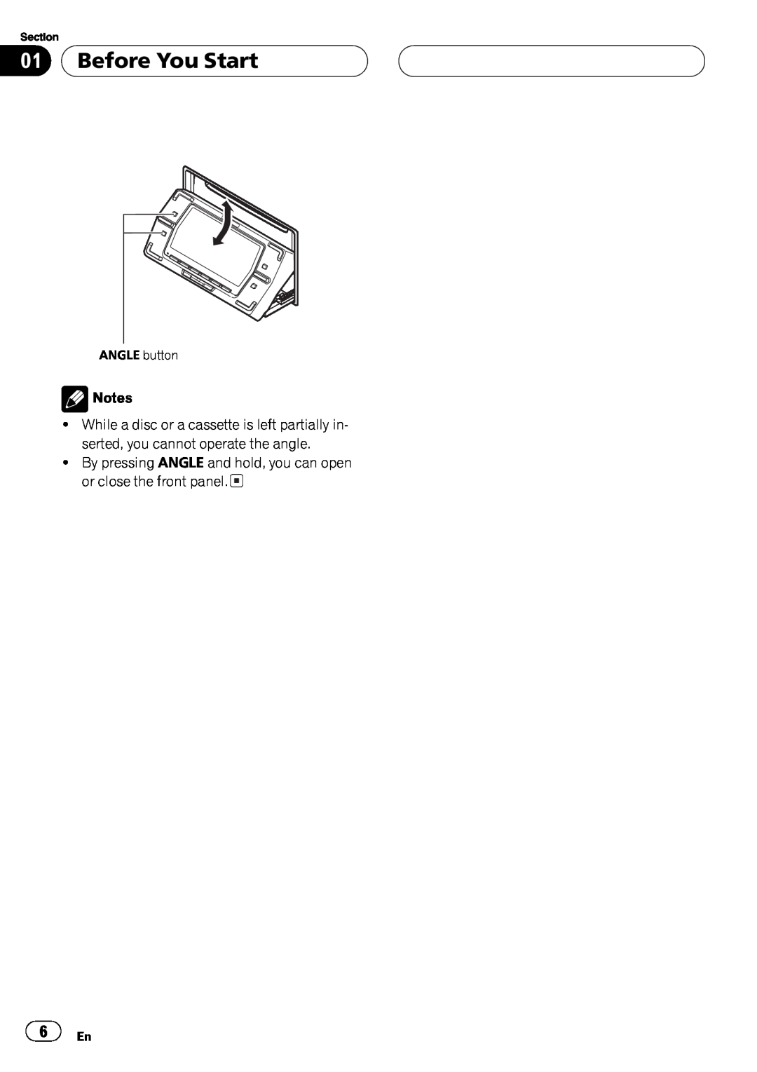Pioneer FH-P6200 operation manual 