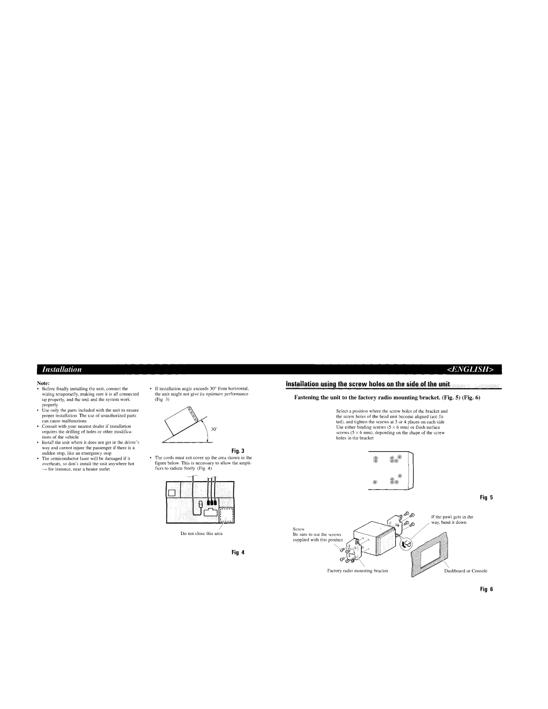 Pioneer FH-P8800 operation manual 