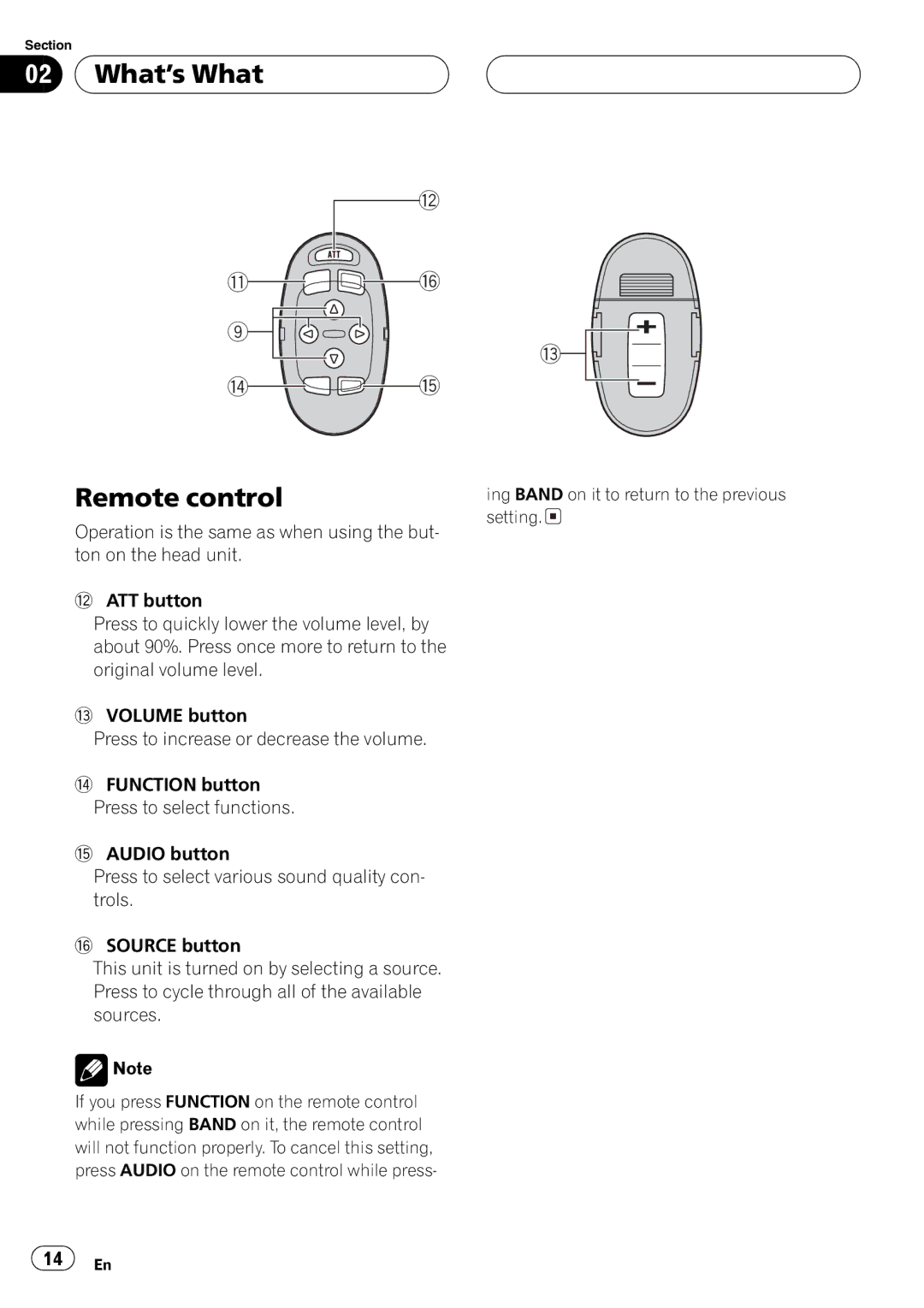 Pioneer FH-P9200MP operation manual 