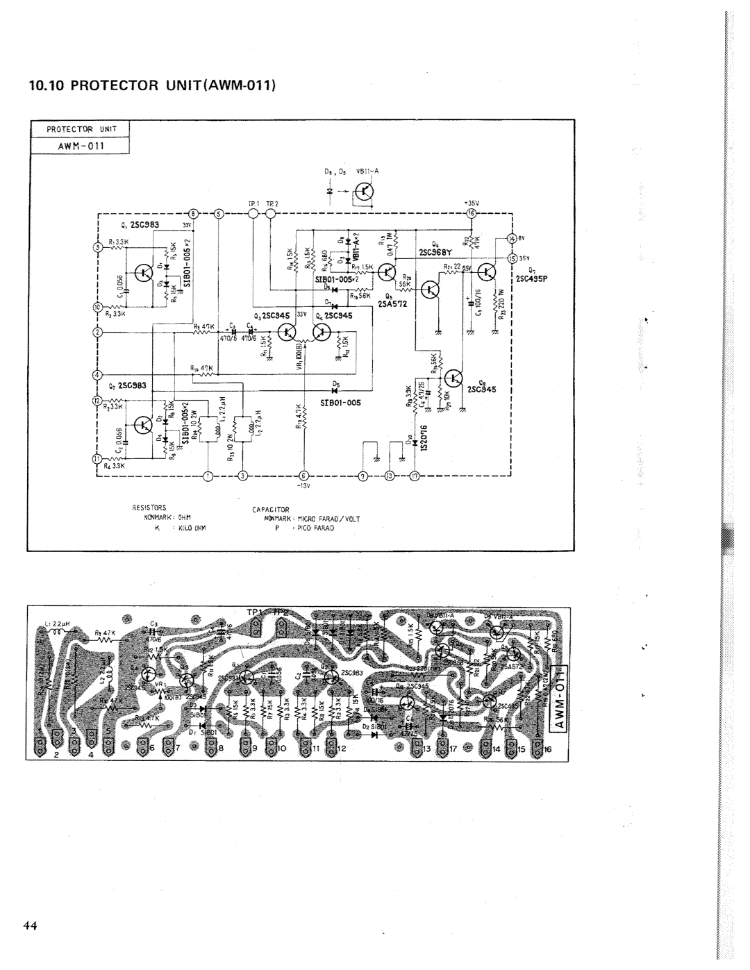 Pioneer FVZW, FW, SX-727/KUW manual 