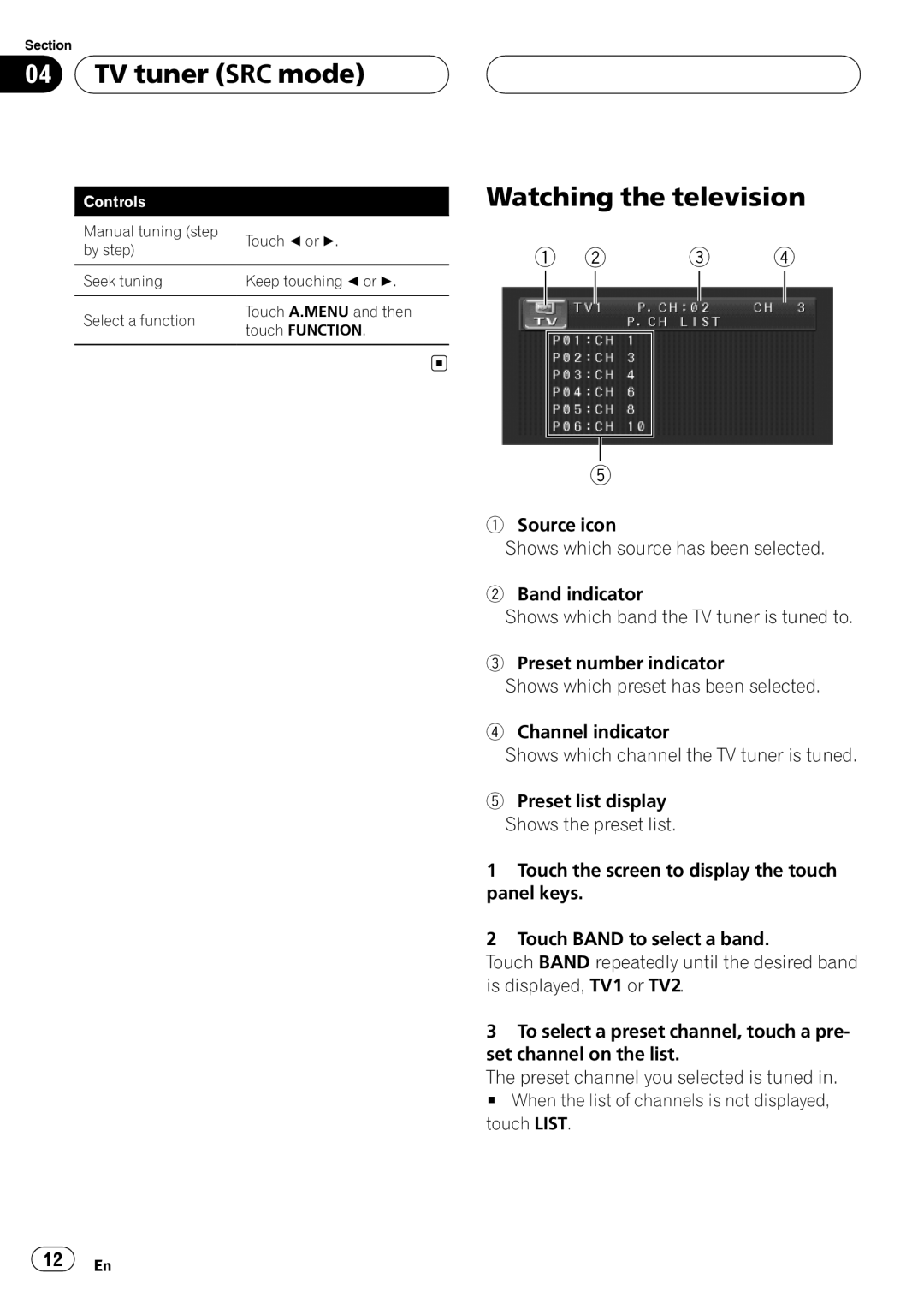 Pioneer GEX-P5700TV operation manual 