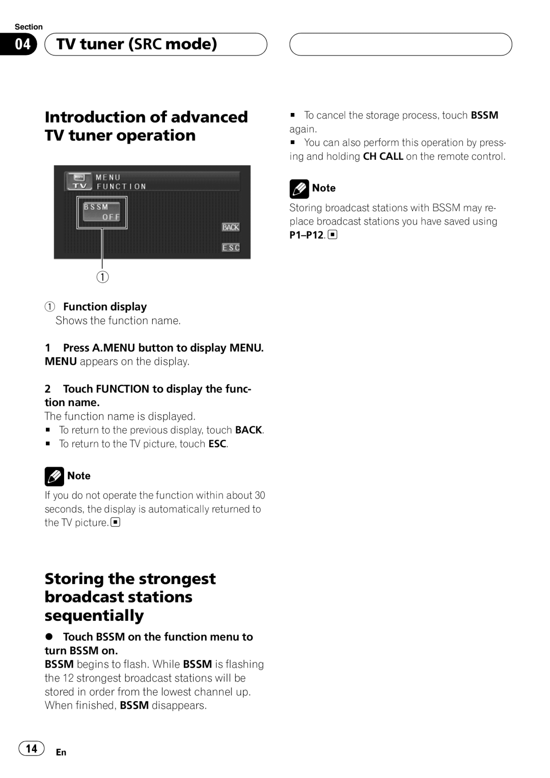 Pioneer GEX-P5700TV operation manual 