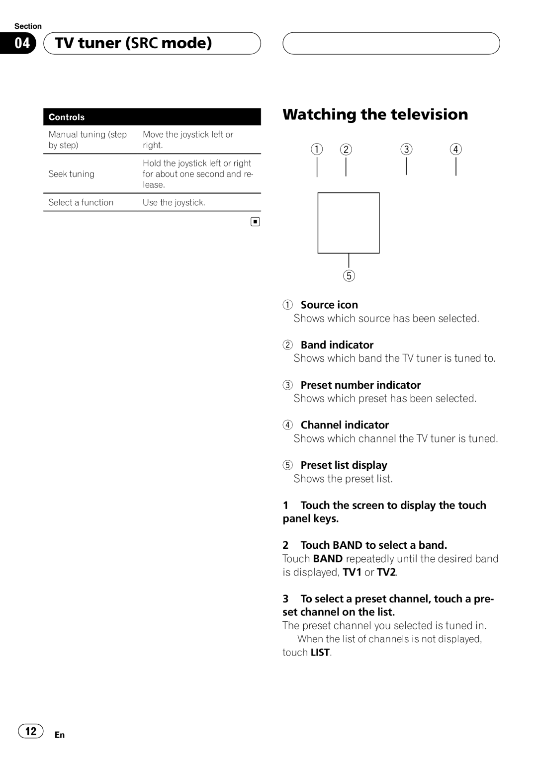 Pioneer GEX-P5750TV operation manual 