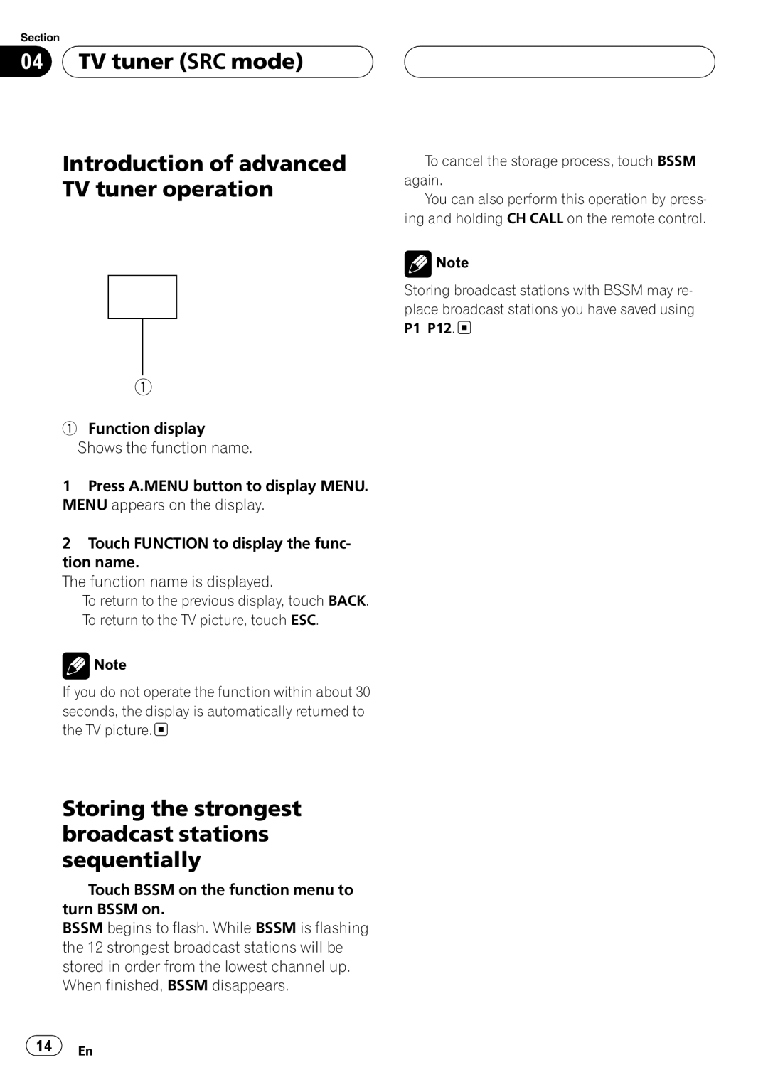 Pioneer GEX-P5750TV operation manual 