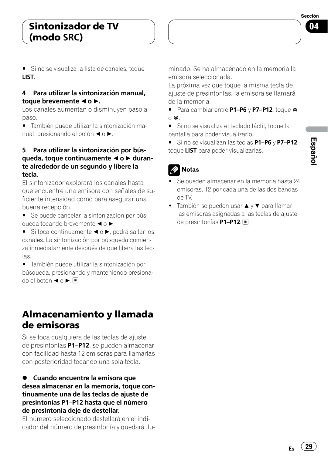 Pioneer GEX-P5750TV operation manual 