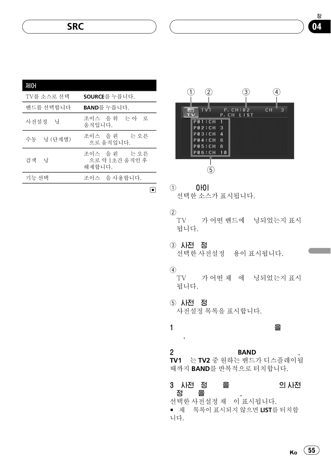 Pioneer GEX-P5750TV operation manual @ 80 