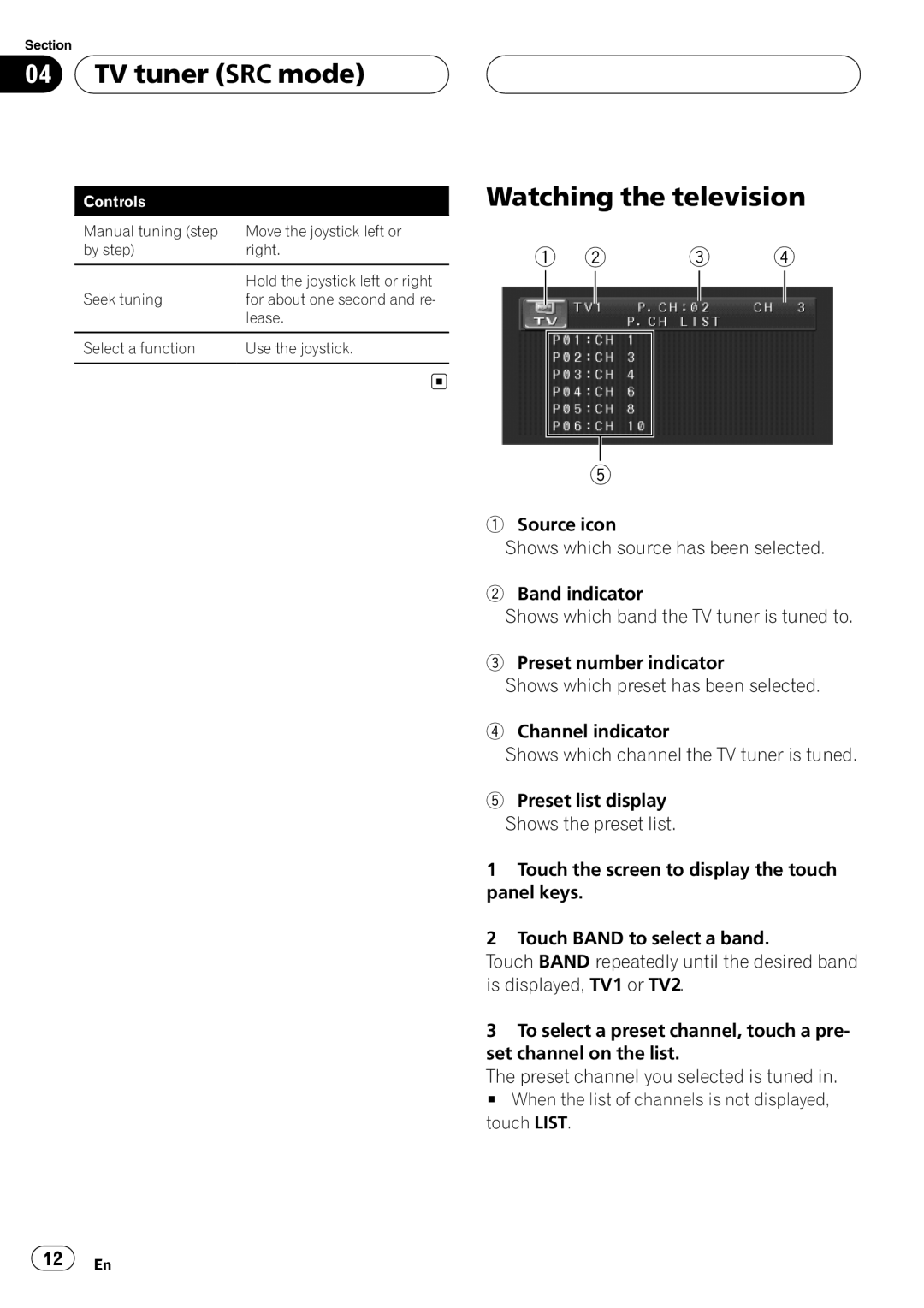 Pioneer GEX-P5750TVP operation manual 