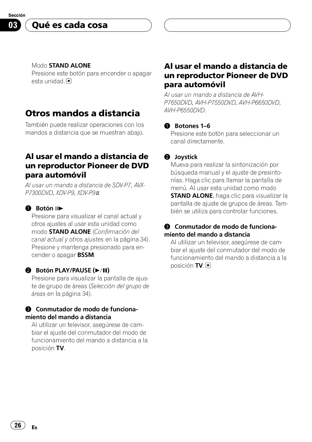 Pioneer GEX-P5750TVP operation manual 