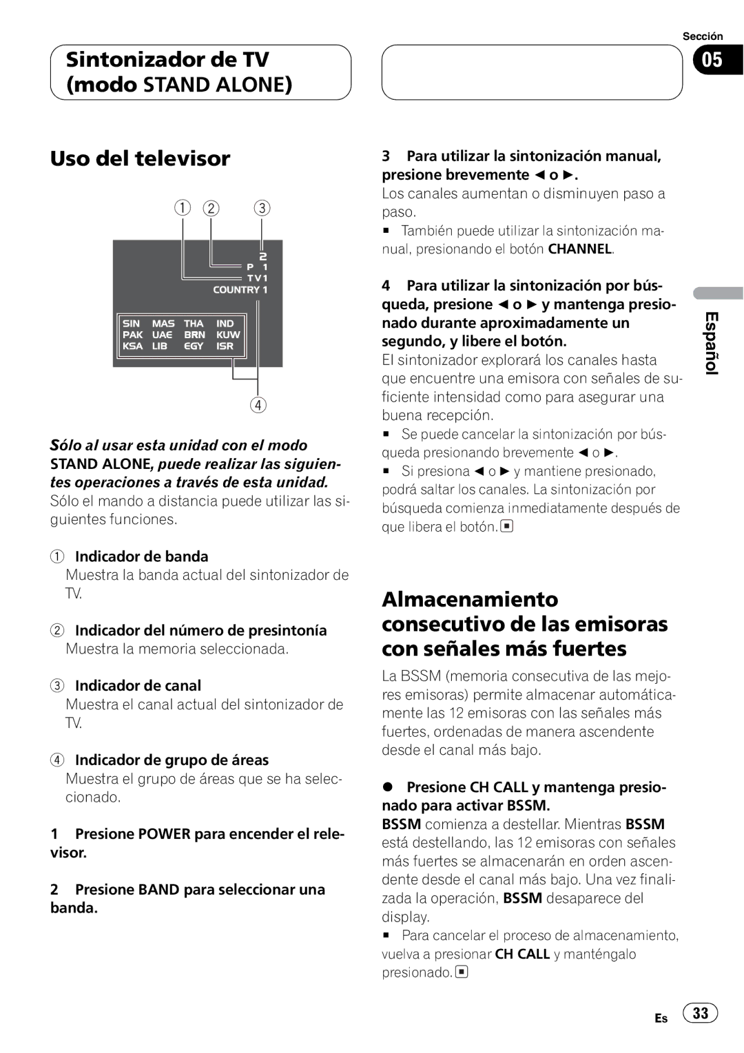 Pioneer GEX-P5750TVP operation manual 