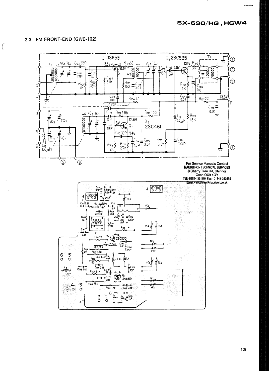 Pioneer HGW4 manual 