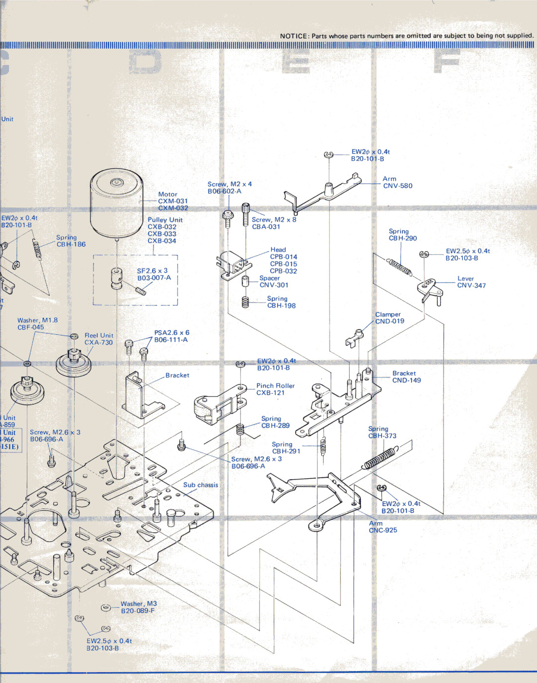 Pioneer KP-410A, KP-4000A, KP-4300A, KP-4400A, KP-250, KP-212, KP-4900A, KP-151, 08118-65707, 08118-65708 manual 