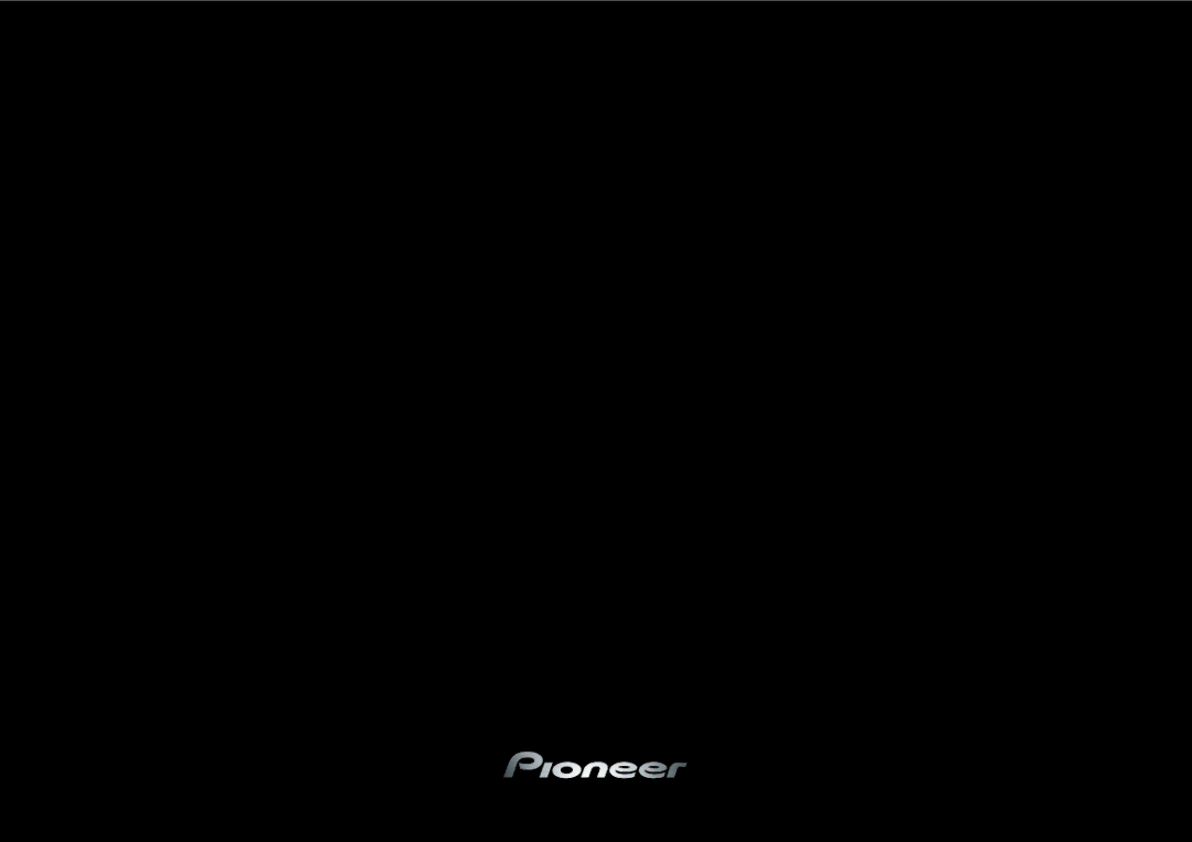 Pioneer KRP-500M, KRP-500P, KRP-600M, KRP-500A manual 