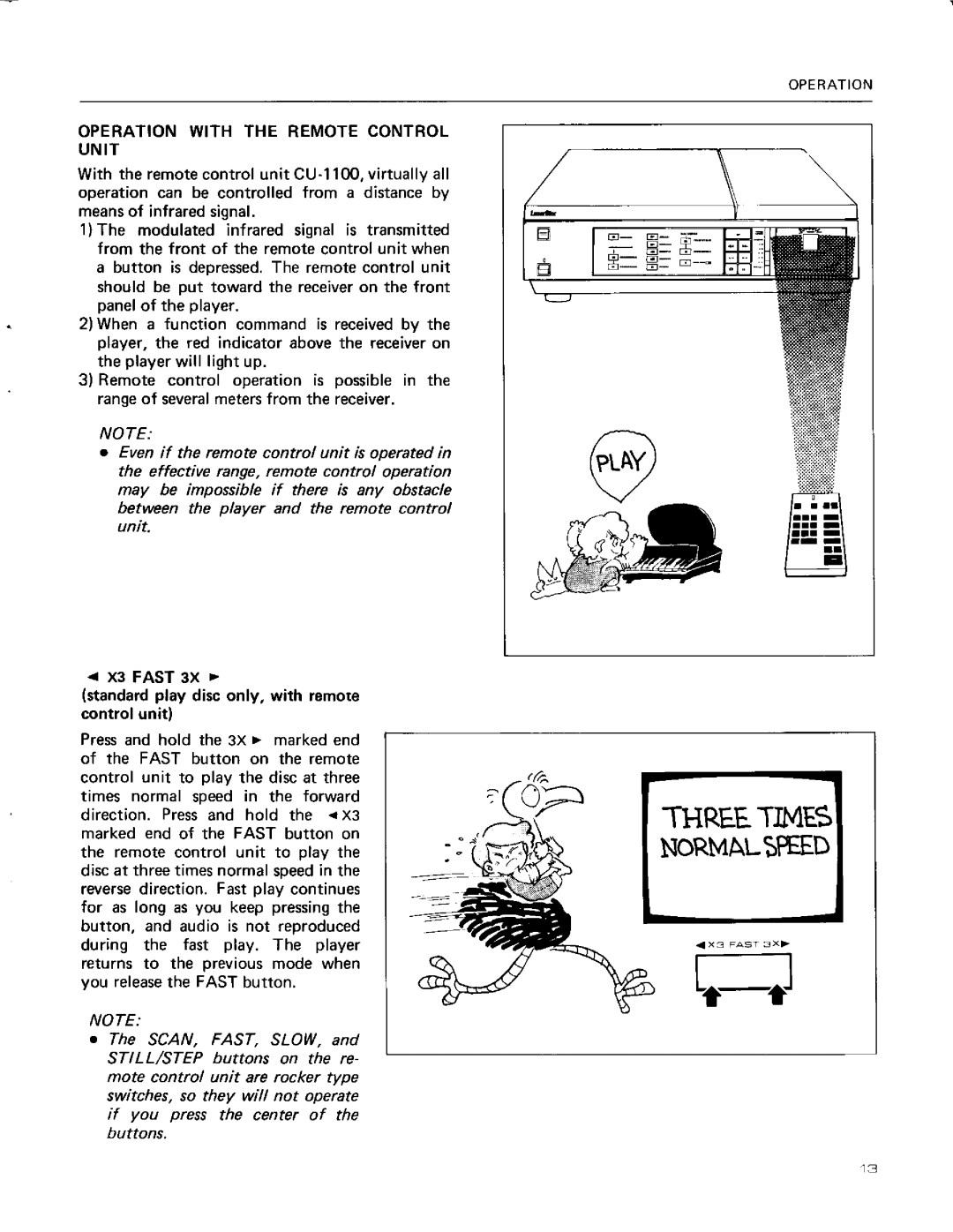 Pioneer LD-1100 manual 