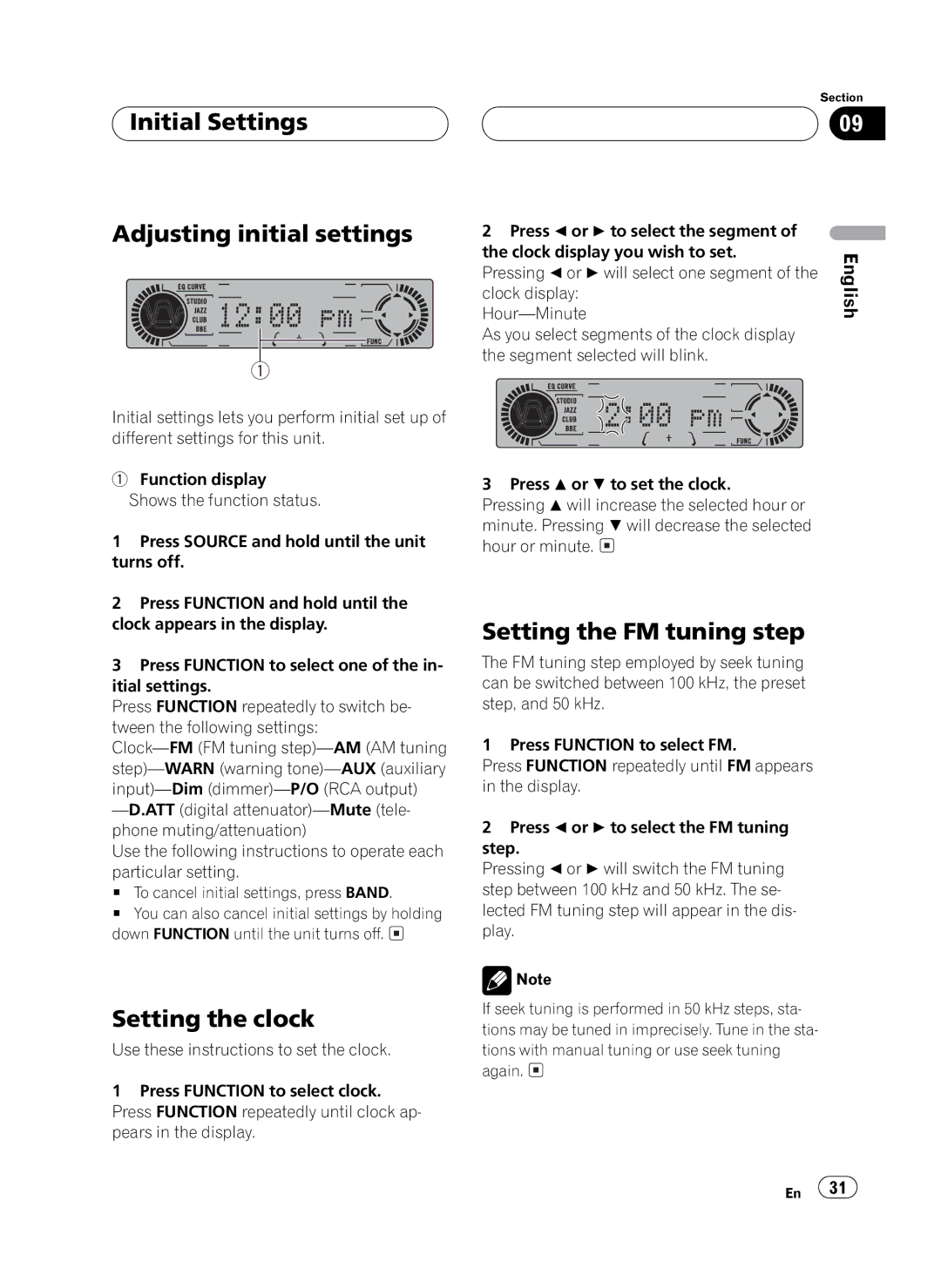 Pioneer MEH-P6550 operation manual 