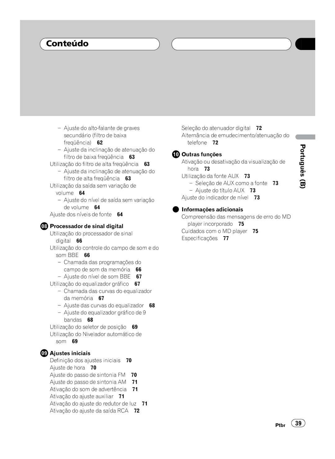 Pioneer MEH-P6550 operation manual 