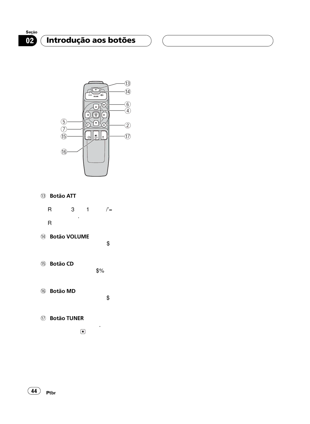 Pioneer MEH-P6550 operation manual 