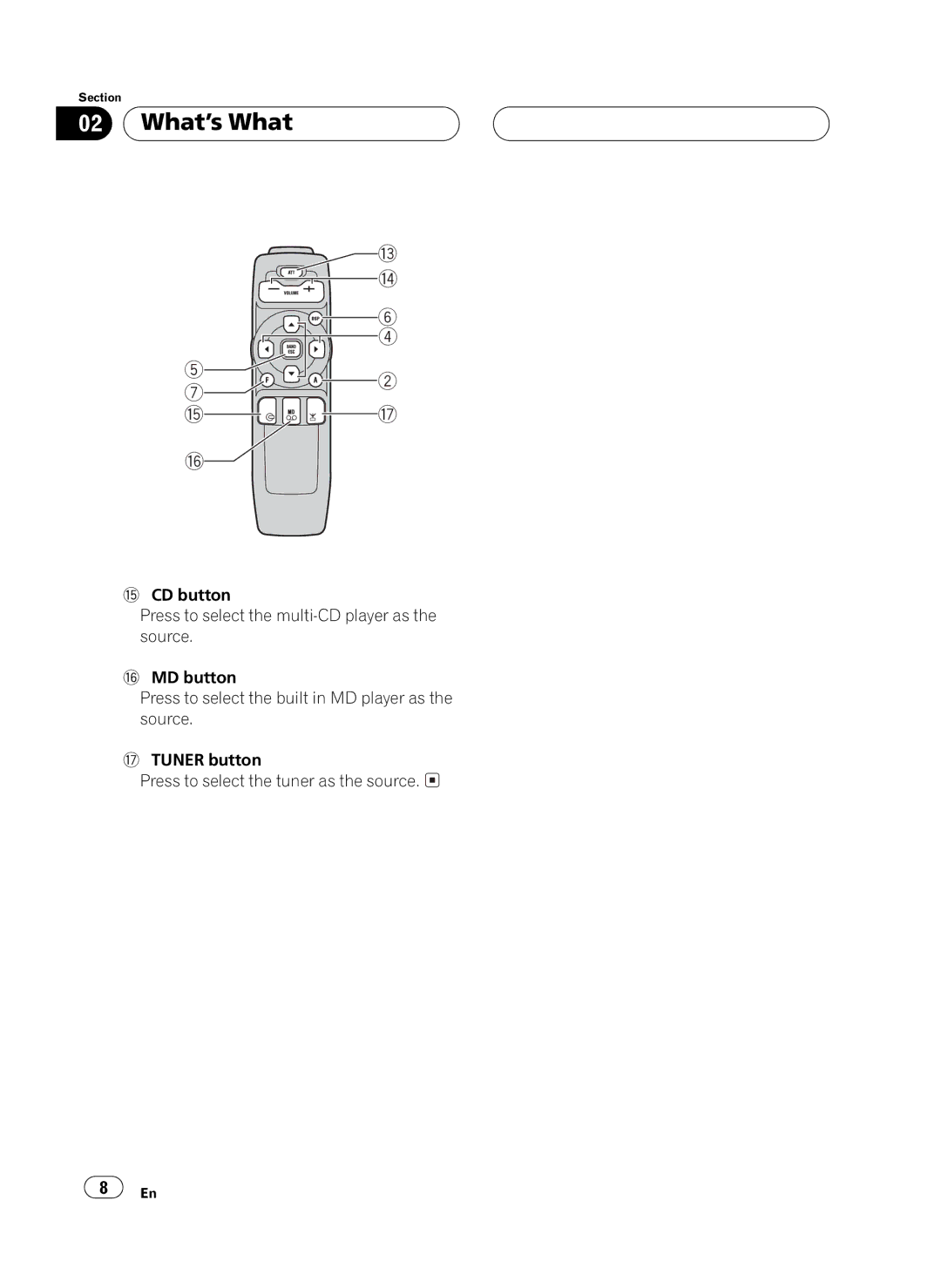 Pioneer MEH-P6550 operation manual 