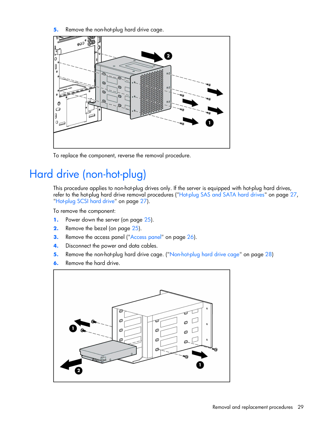 Pioneer ML310 manual Hard drive non-hot-plug 