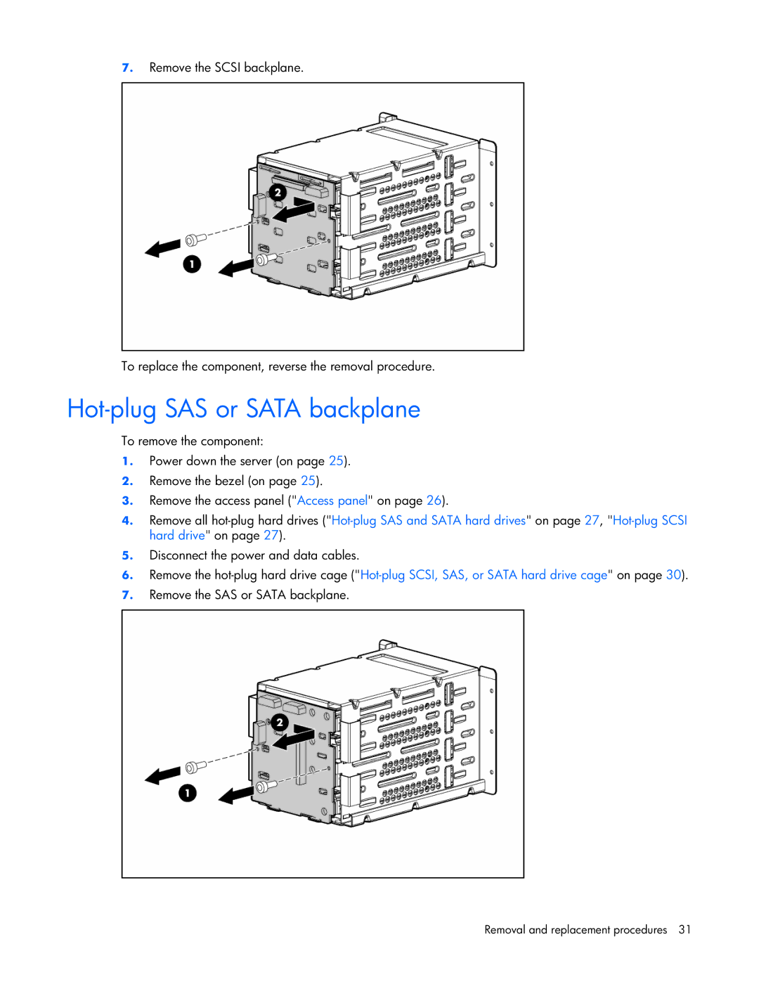 Pioneer ML310 manual Hot-plug SAS or Sata backplane 