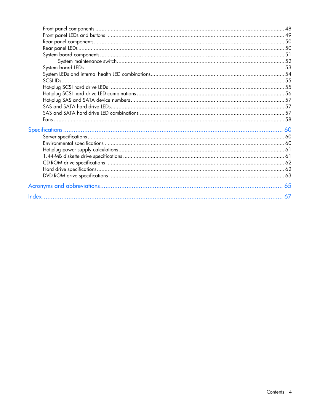 Pioneer ML310 manual Acronyms and abbreviations Index 