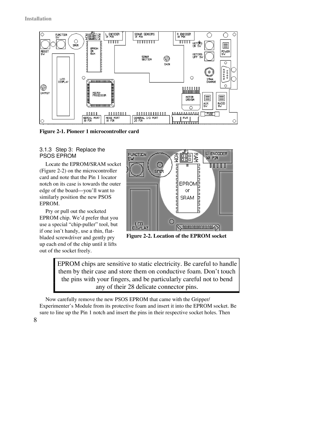 Pioneer Module Mobile manual Installation, Replace 