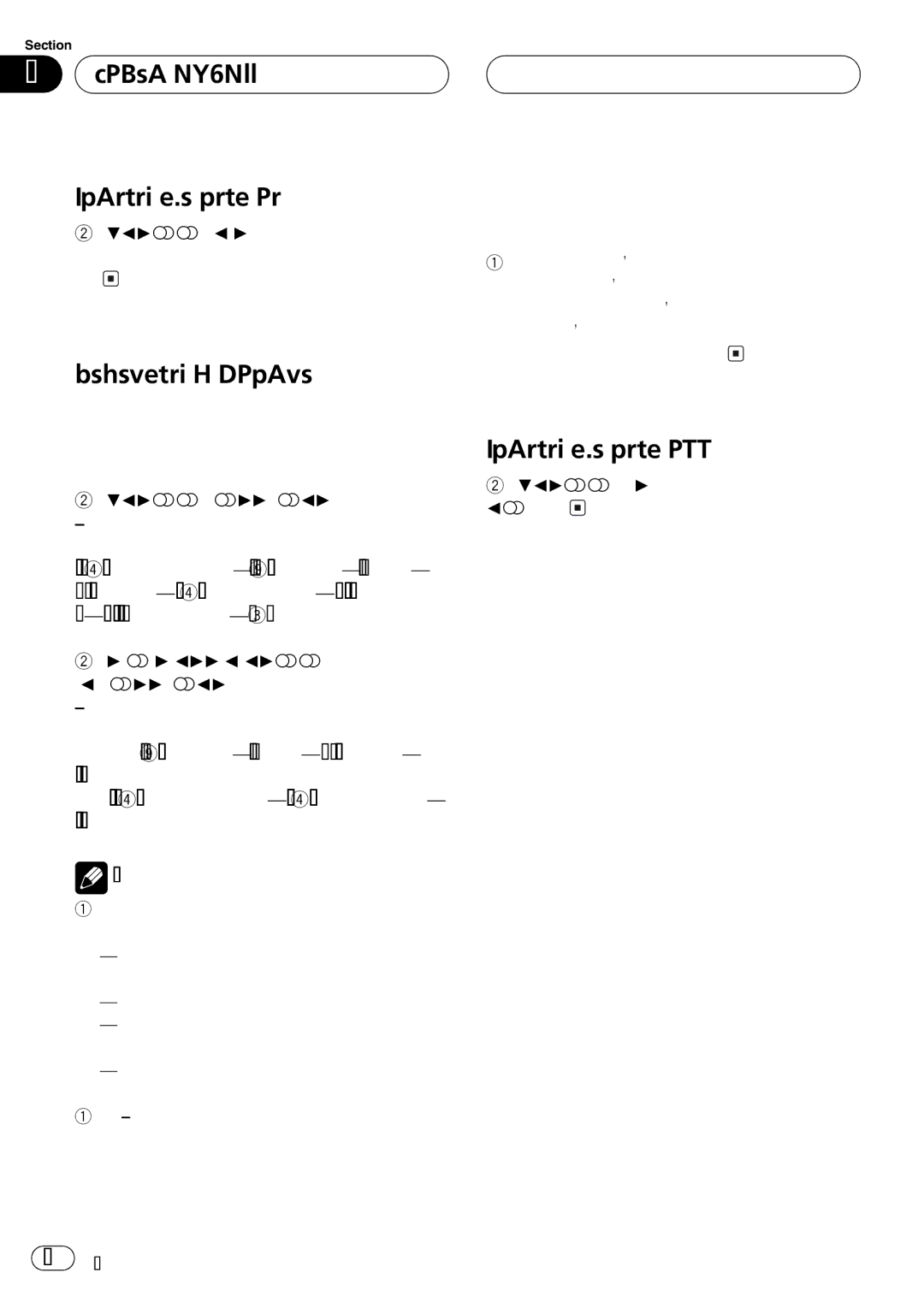 Pioneer P3700MP operation manual 