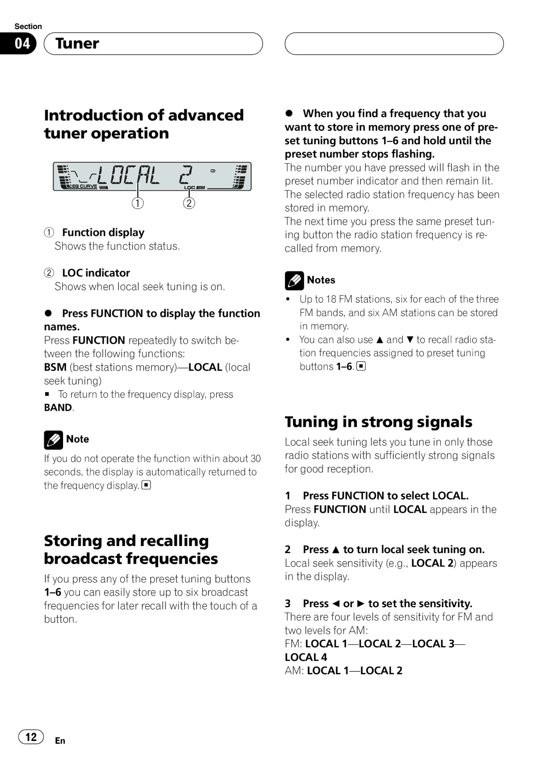 Pioneer P3700MP operation manual 