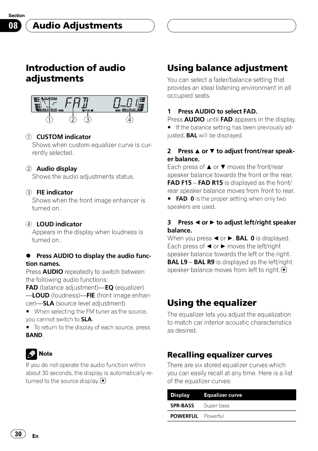 Pioneer P3700MP operation manual 