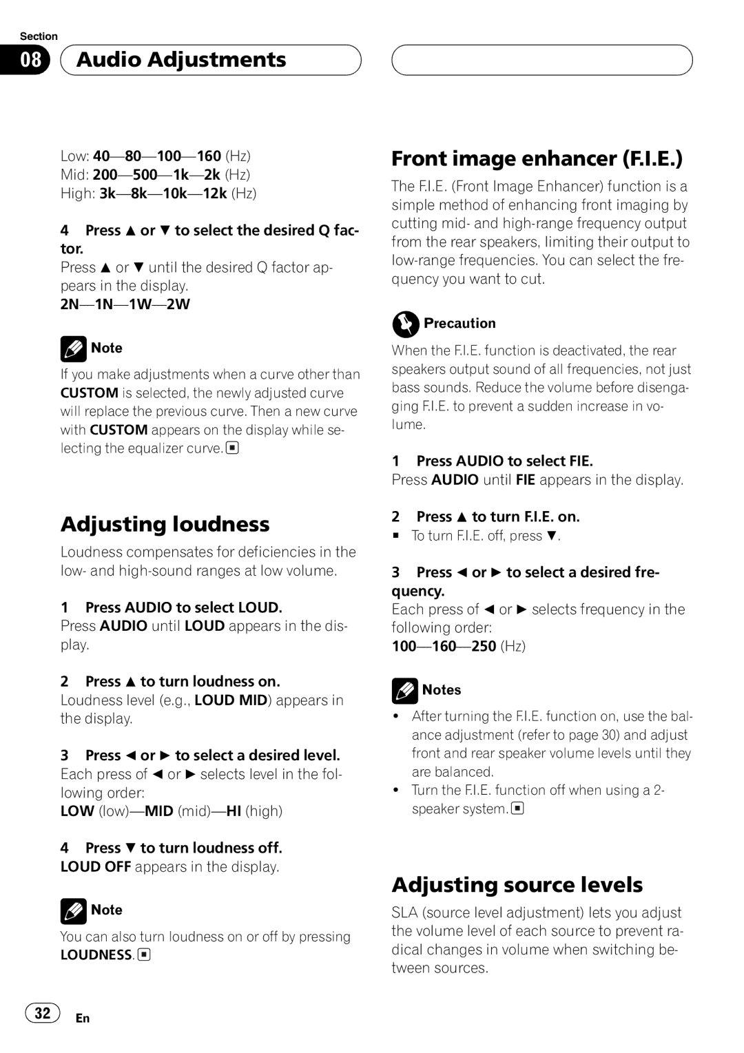 Pioneer P3700MP operation manual 