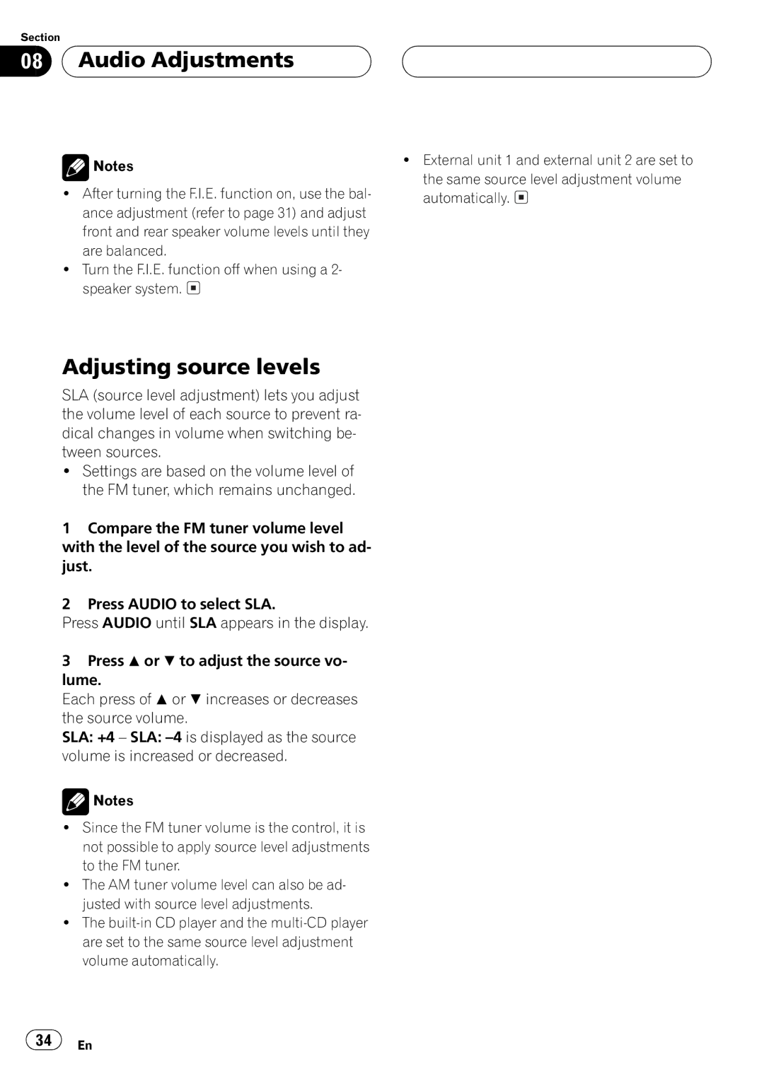 Pioneer P4500MP operation manual 