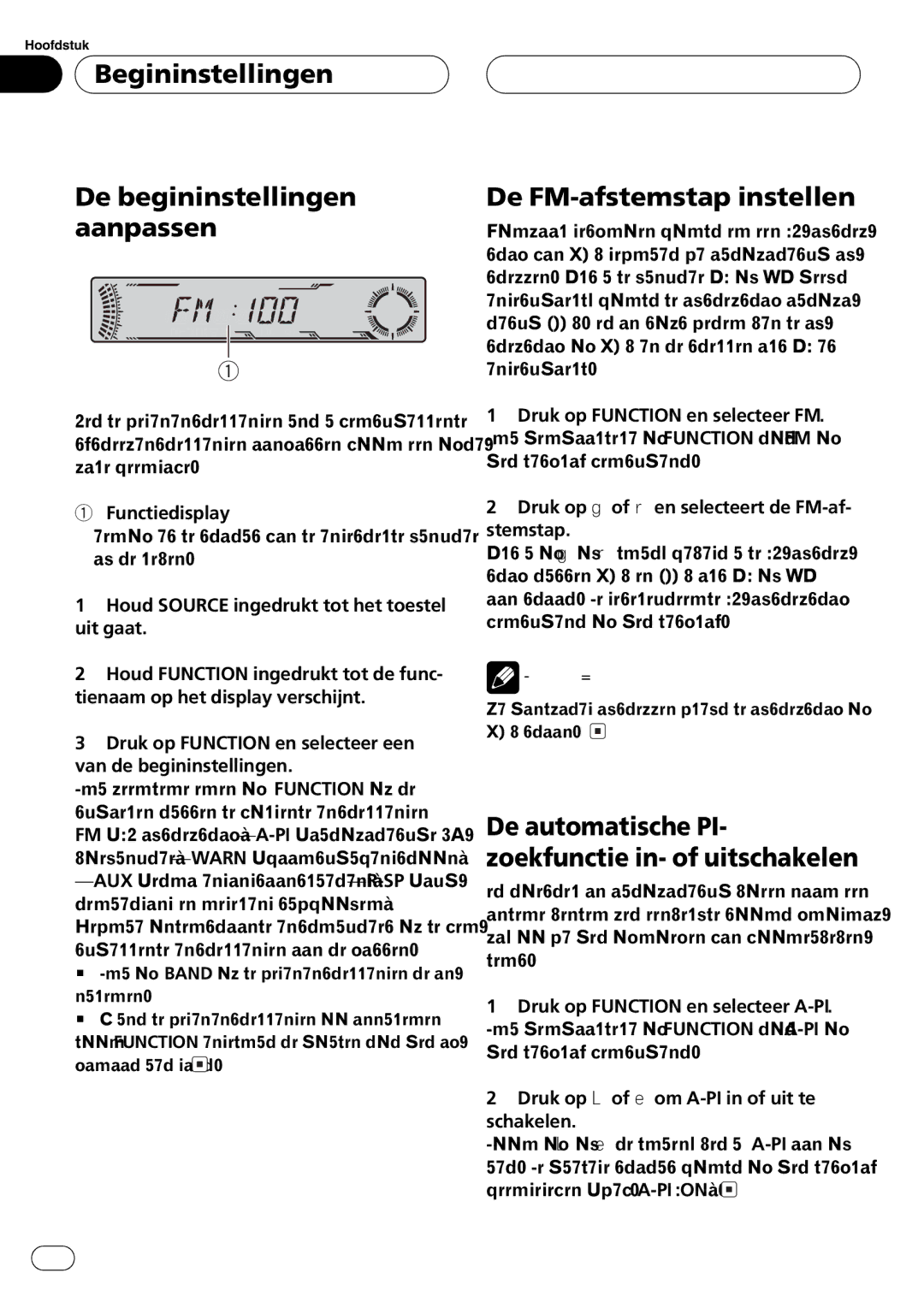 Pioneer P5800MP operation manual 