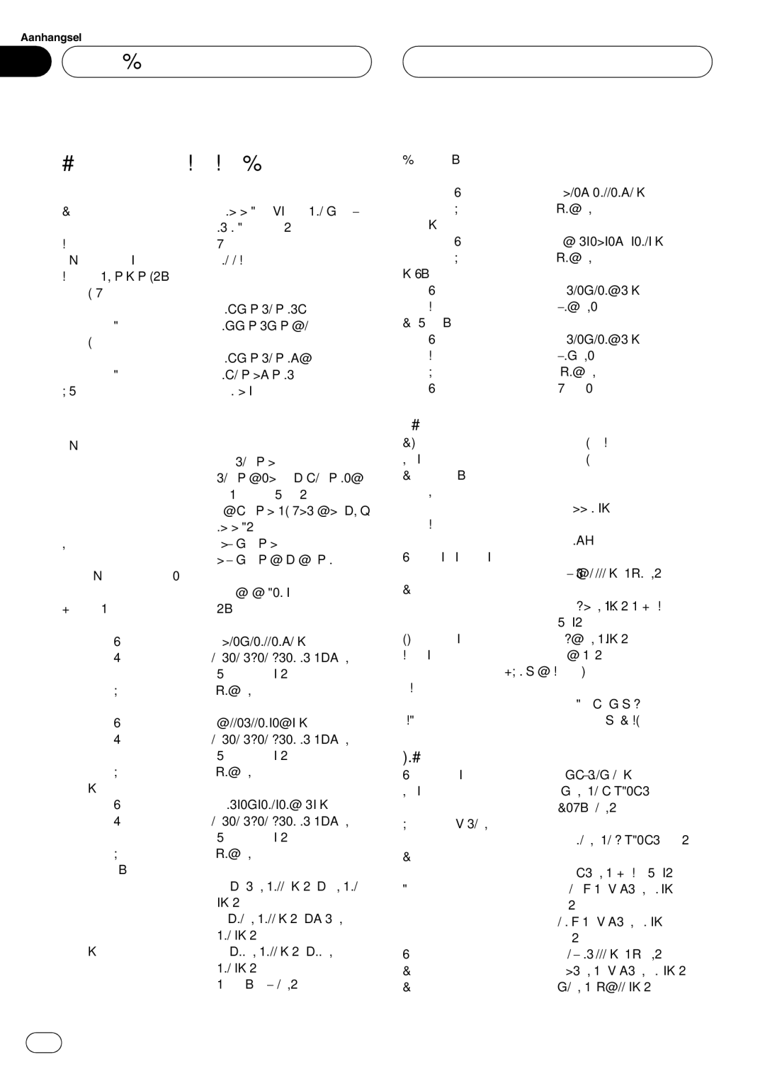 Pioneer P5800MP operation manual 