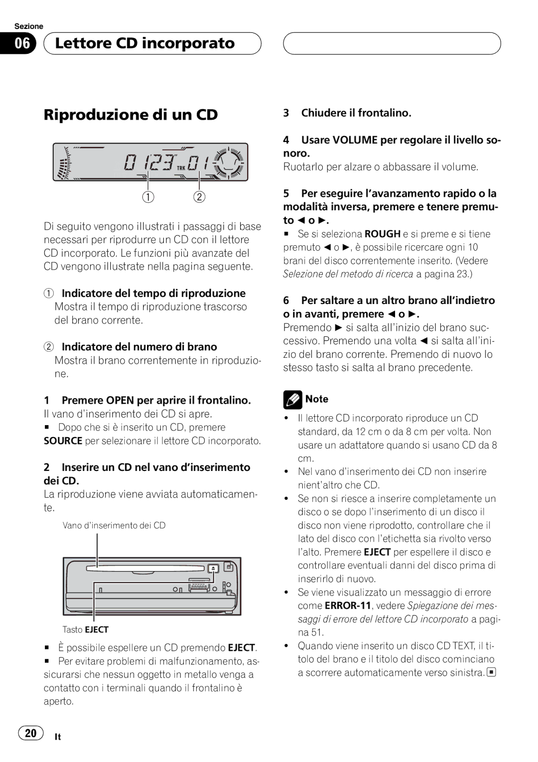 Pioneer P5800MP operation manual 